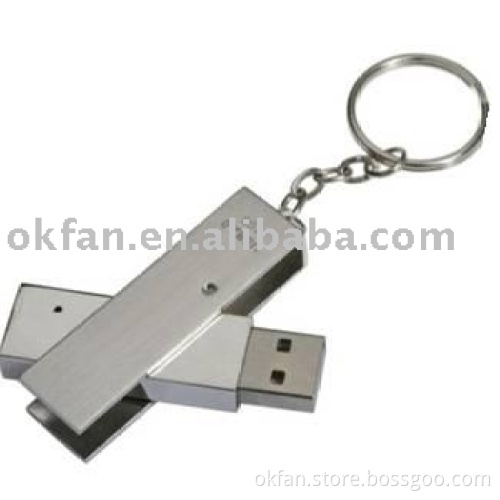 Twist Stainless Steel USB Flash Drive